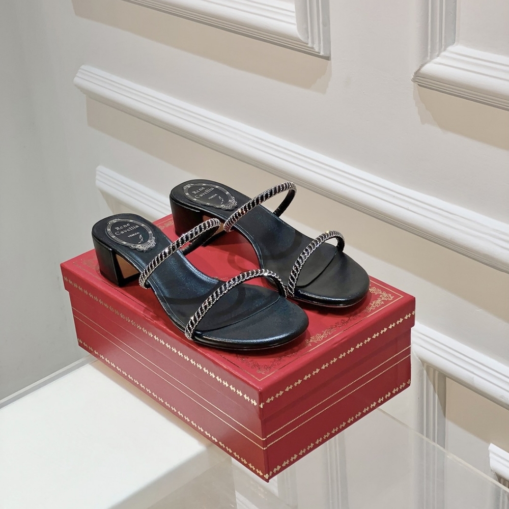 RENE CAOVILLA simple high heeled sandals